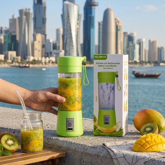 Portable Rechargeable Juice Blender 380ml | USB Personal Smoothie Maker